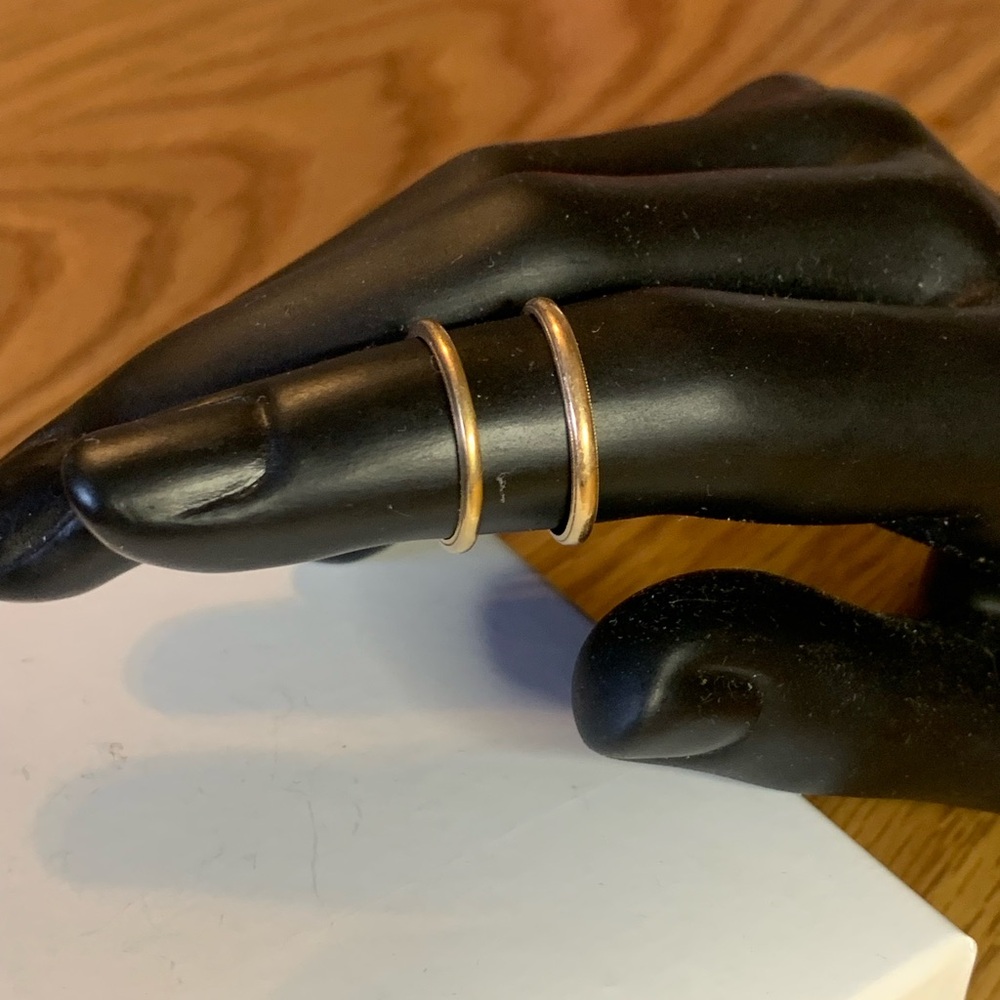 14K Gold Women's Ring Set. Stacker rings! - Picture 5 of 10